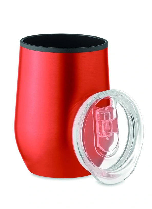 CHIN CHAN Premium Double Wall Stainless Steel Travel Cup 350ml