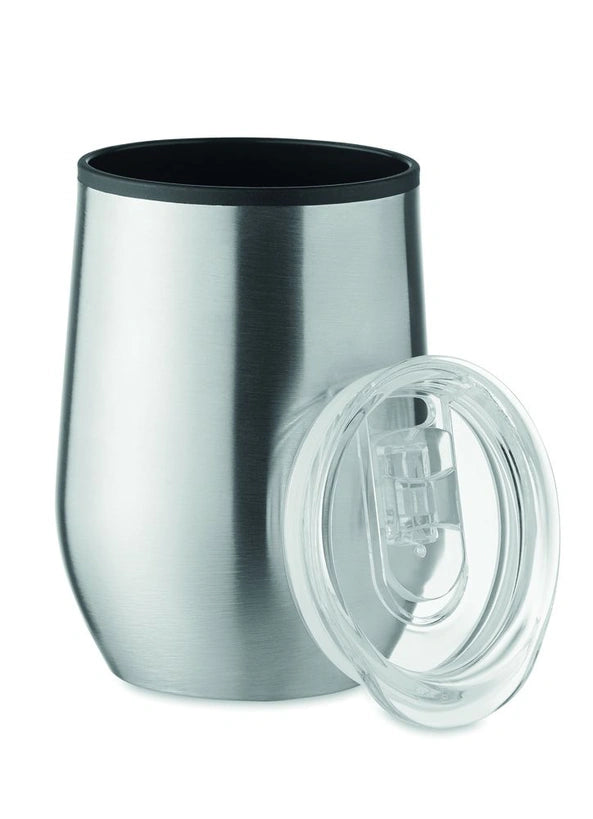 CHIN CHAN Premium Double Wall Stainless Steel Travel Cup 350ml