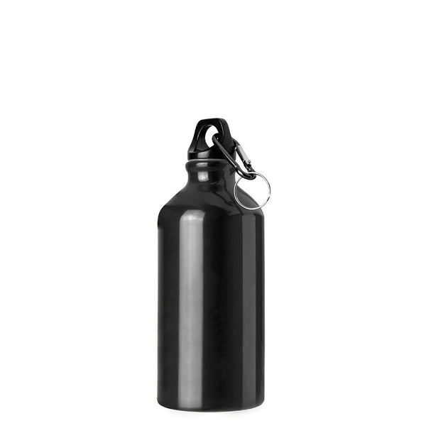 500ml Aluminum Bottle with Carabiner Keyring