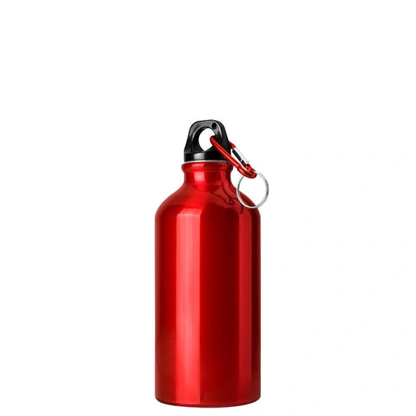 500ml Aluminum Bottle with Carabiner Keyring