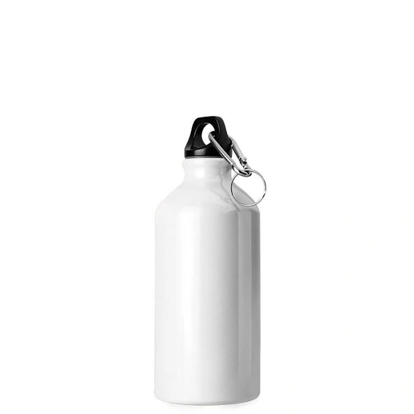 500ml Aluminum Bottle with Carabiner Keyring