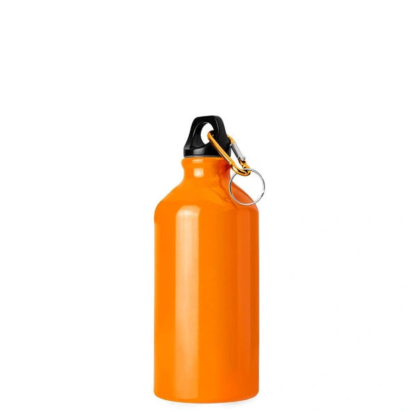 500ml Aluminum Bottle with Carabiner Keyring