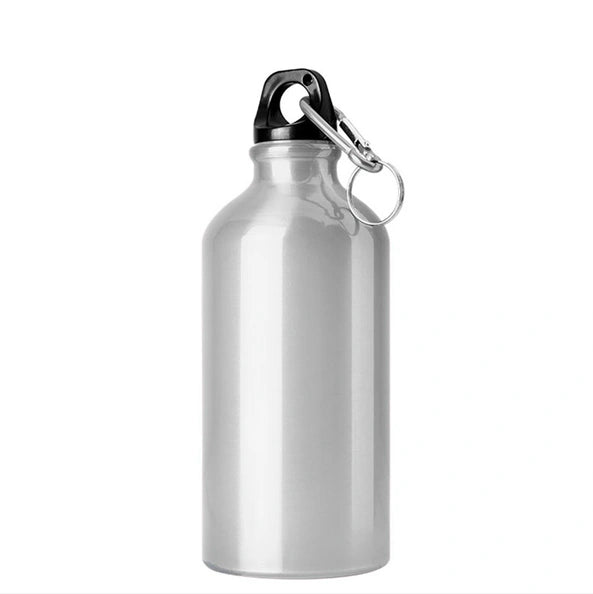 500ml Aluminum Bottle with Carabiner Keyring