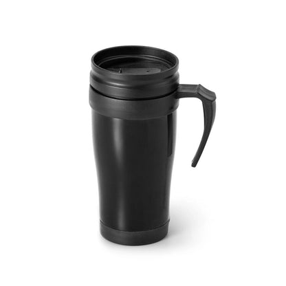 420 mL PP Travel Mug – Black / Royal Blue