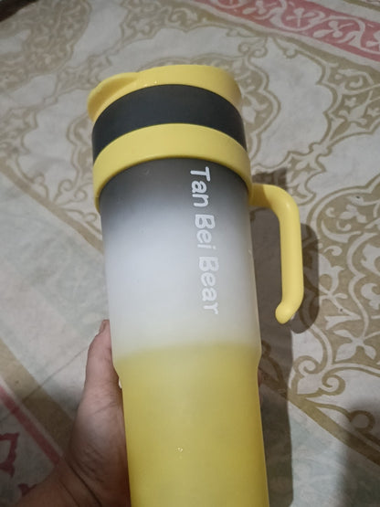 1200ml 3 in 1 Stanley Tumbler Mug - Gradient Colour Drinking Water Bottles  For Girls & Boys - Premium Quality Iced Coffee Mug